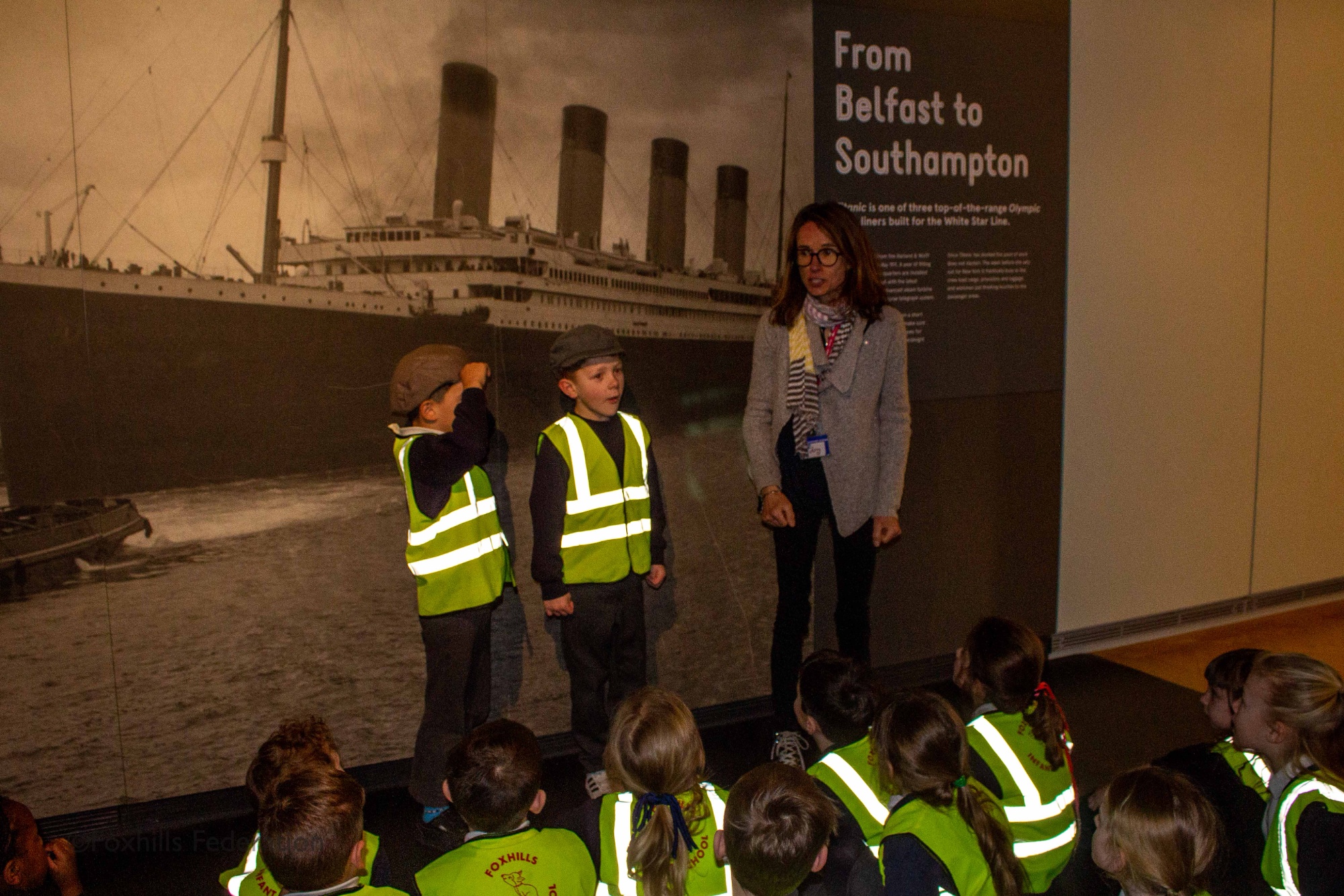 Children dress in historic clothes